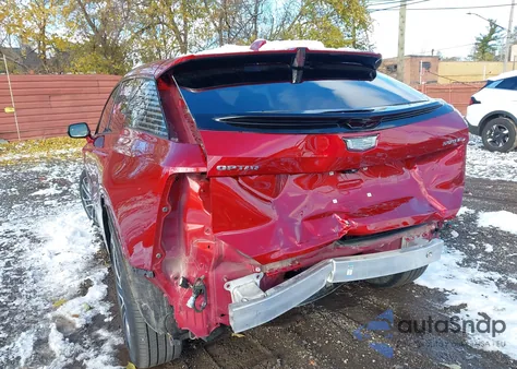 2025 Cadillac Optiq Sport 2 Awd z USA, uszkodzony, nr VIN 3GYK3GMR5SS137877